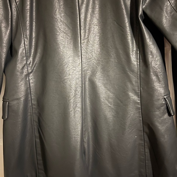 NWT BlankNYC faux leather double breasted blazer - M - Picture 3 of 6